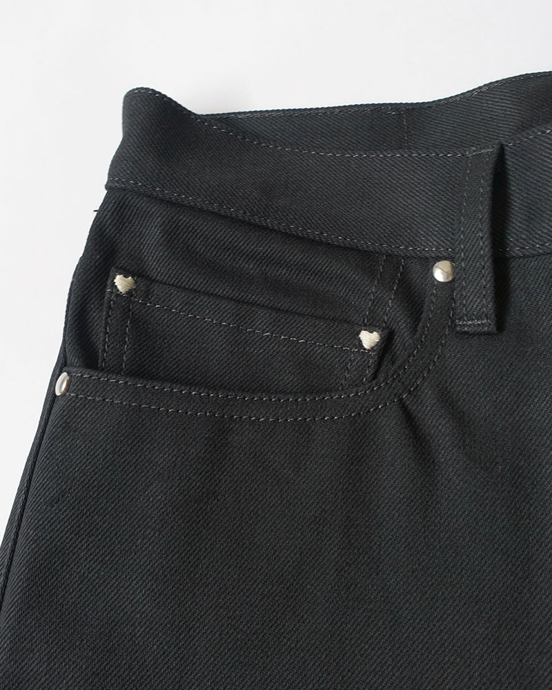 S.O.A FLARE DENIM -BLACK-