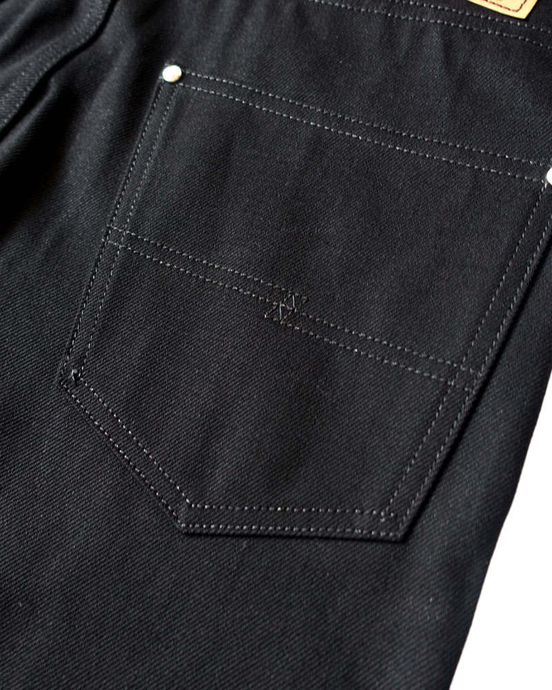 S.O.A FLARE DENIM -BLACK-