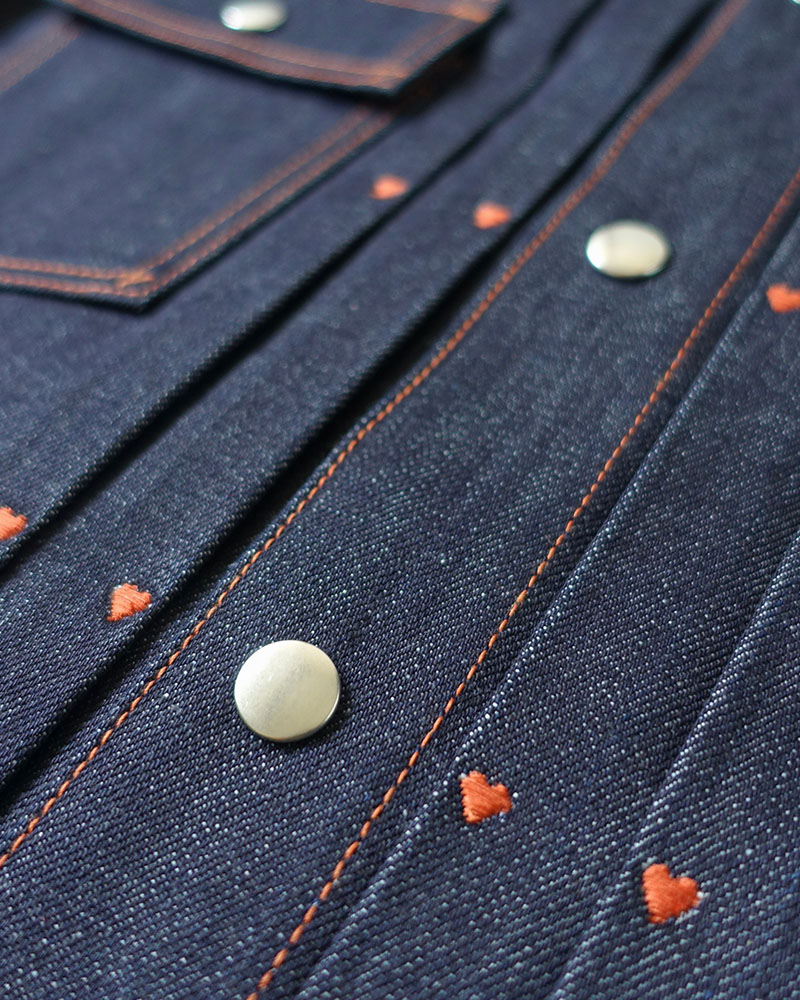 S.O.A DENIM JACKET -INDIGO-