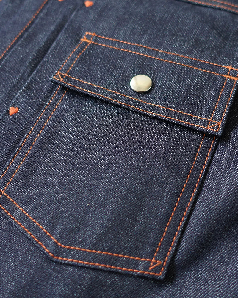 S.O.A DENIM JACKET -INDIGO-