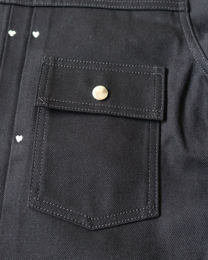 S.O.A DENIM JACKET -BLACK-