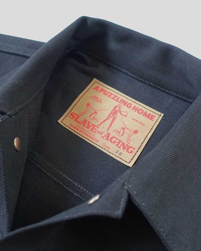S.O.A DENIM JACKET -BLACK-