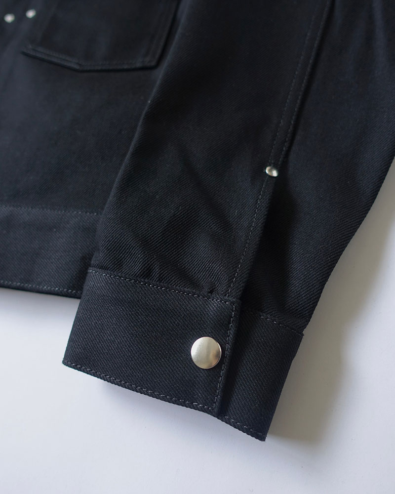 S.O.A DENIM JACKET -BLACK-