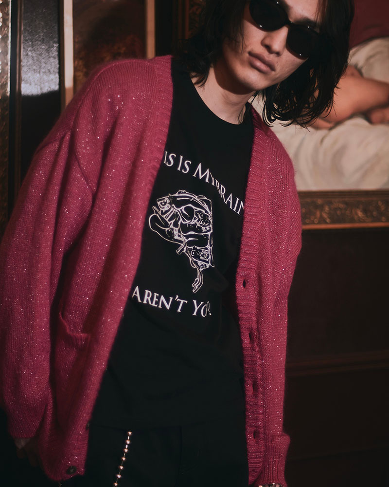 THIS IS MY BRAIN tee -BLACK-