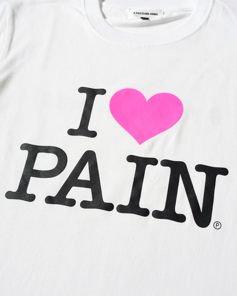 I LOVEPAIN tee -WHITE-