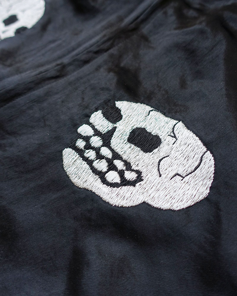 F**KING SKULLS SOUVENIR JACKET -GREEN-