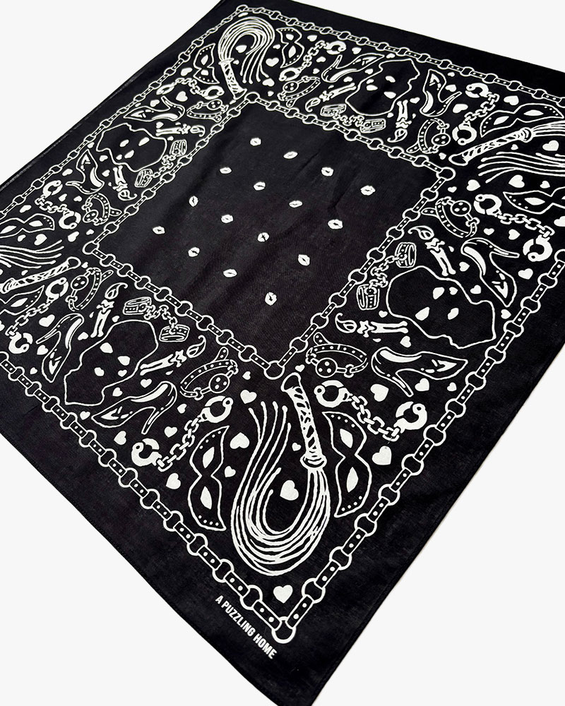 SM BANDANA -BLACK-