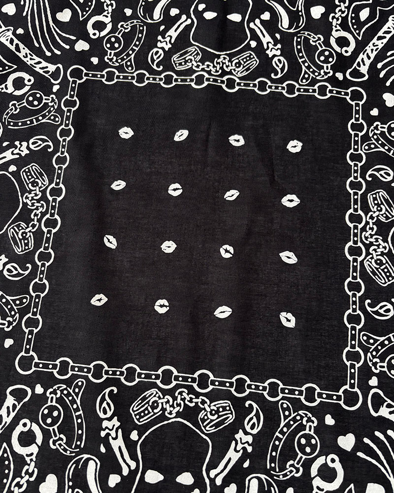 SM BANDANA -BLACK-
