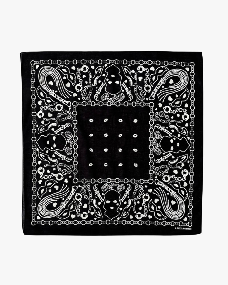 SM BANDANA -BLACK-