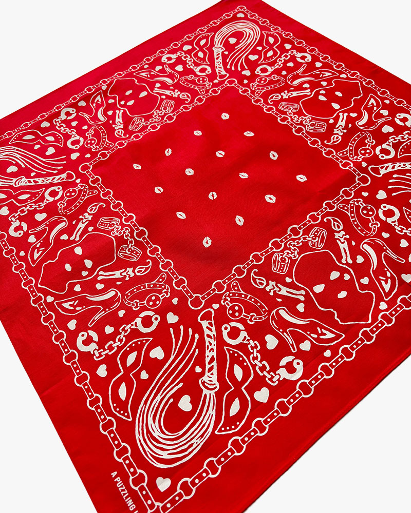 SM BANDANA -RED-