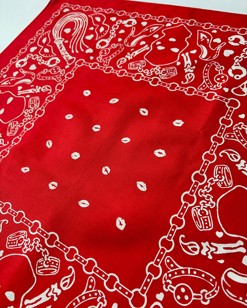 SM BANDANA -RED-