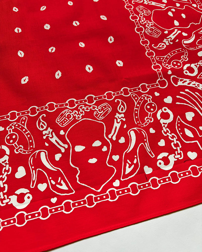 SM BANDANA -RED-