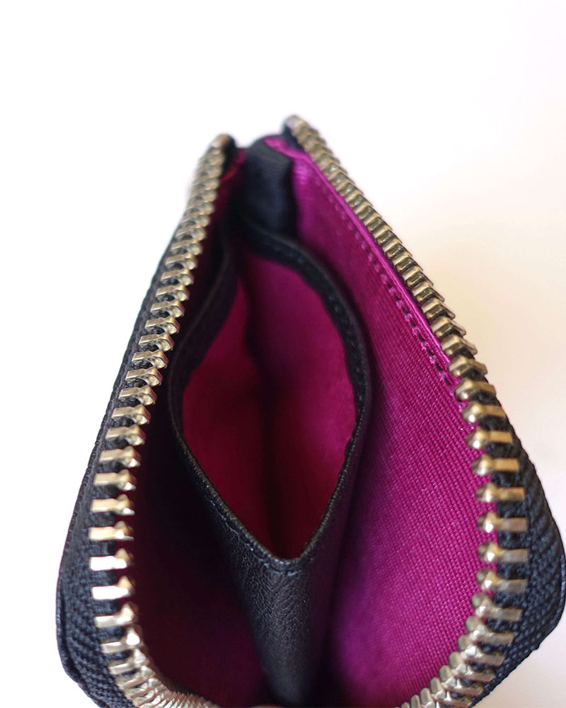 ROCKERS WALLET / WAX COW -BLACK-