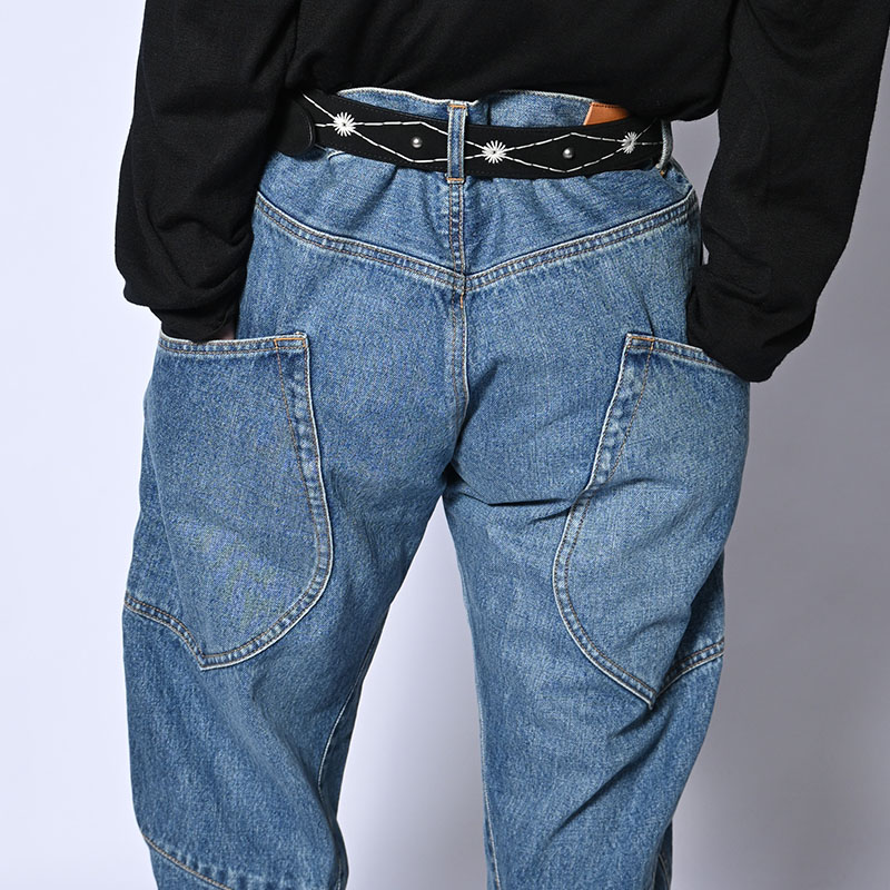 3D CUTTING DENIM PT -2.COLOR-