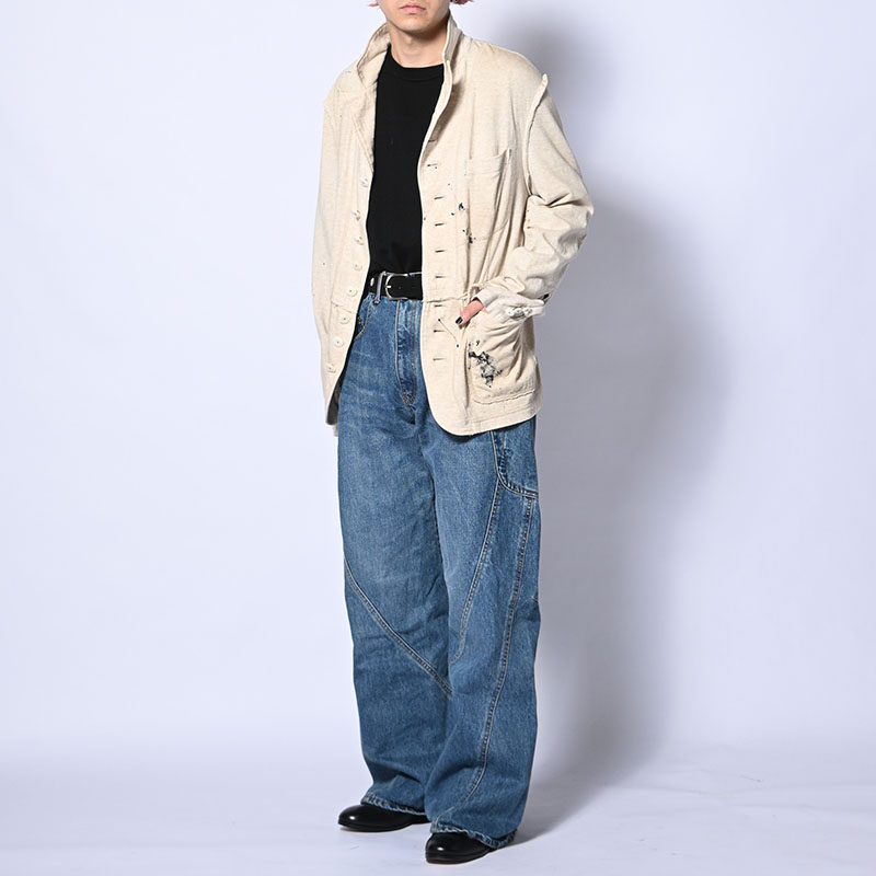 3D CUTTING DENIM PT -2.COLOR-