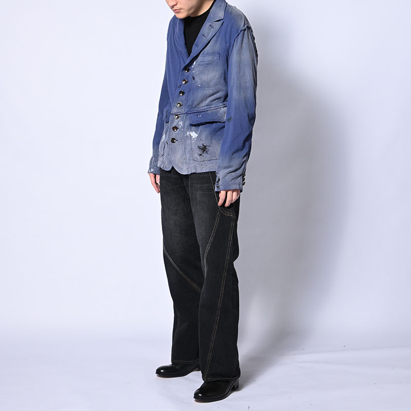 3D CUTTING DENIM PT -2.COLOR-