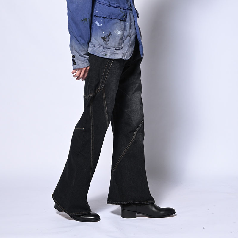 3D CUTTING DENIM PT -2.COLOR-