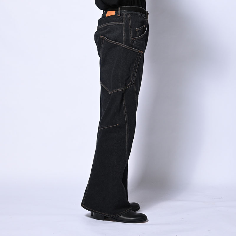 3D CUTTING DENIM PT -2.COLOR-