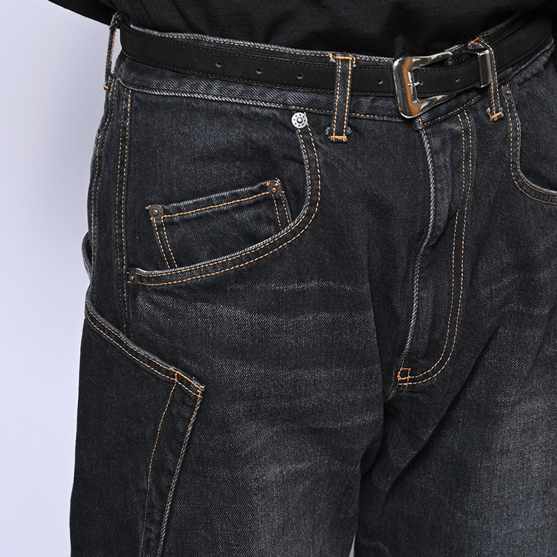 3D CUTTING DENIM PT -2.COLOR-