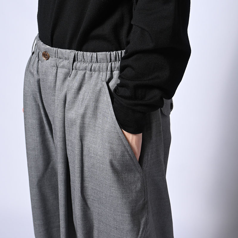 PLEATED BALLOON DRESS PANTS -2.COLOR-