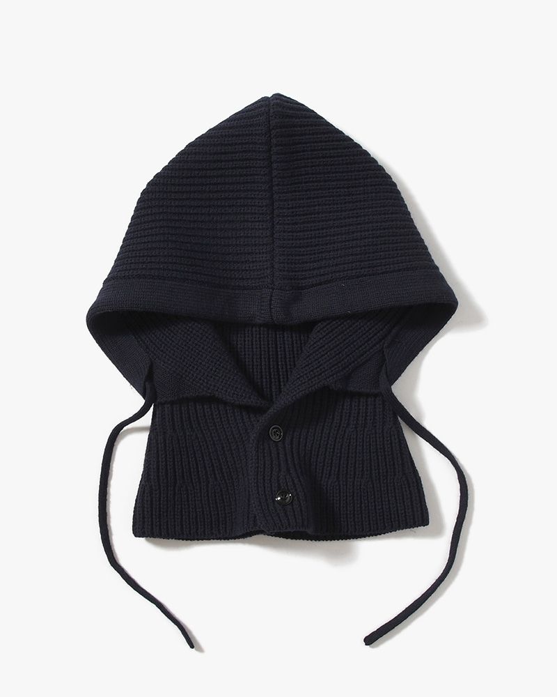 IDLE KNIT BALACLAVA -NAVY-