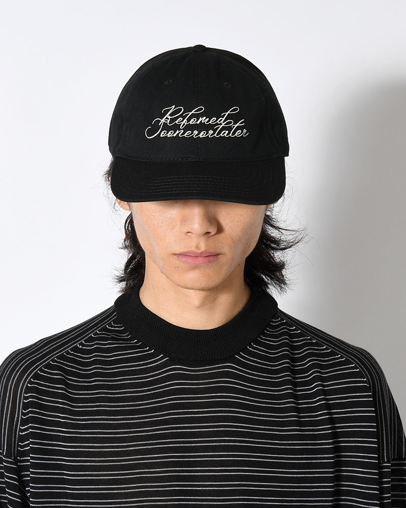 "GuruGuru" CAP -BLACK-