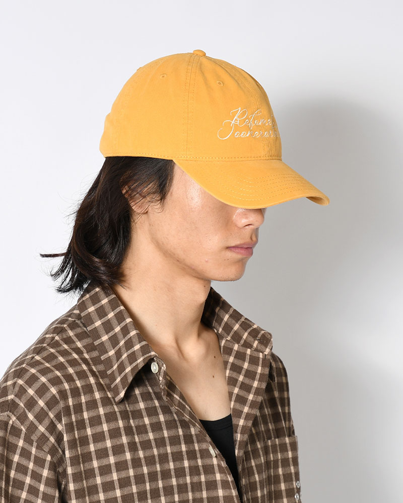 "GuruGuru" CAP -YELLOW-