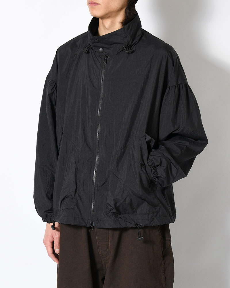FRAMER NYLON JACKET -BLACK-