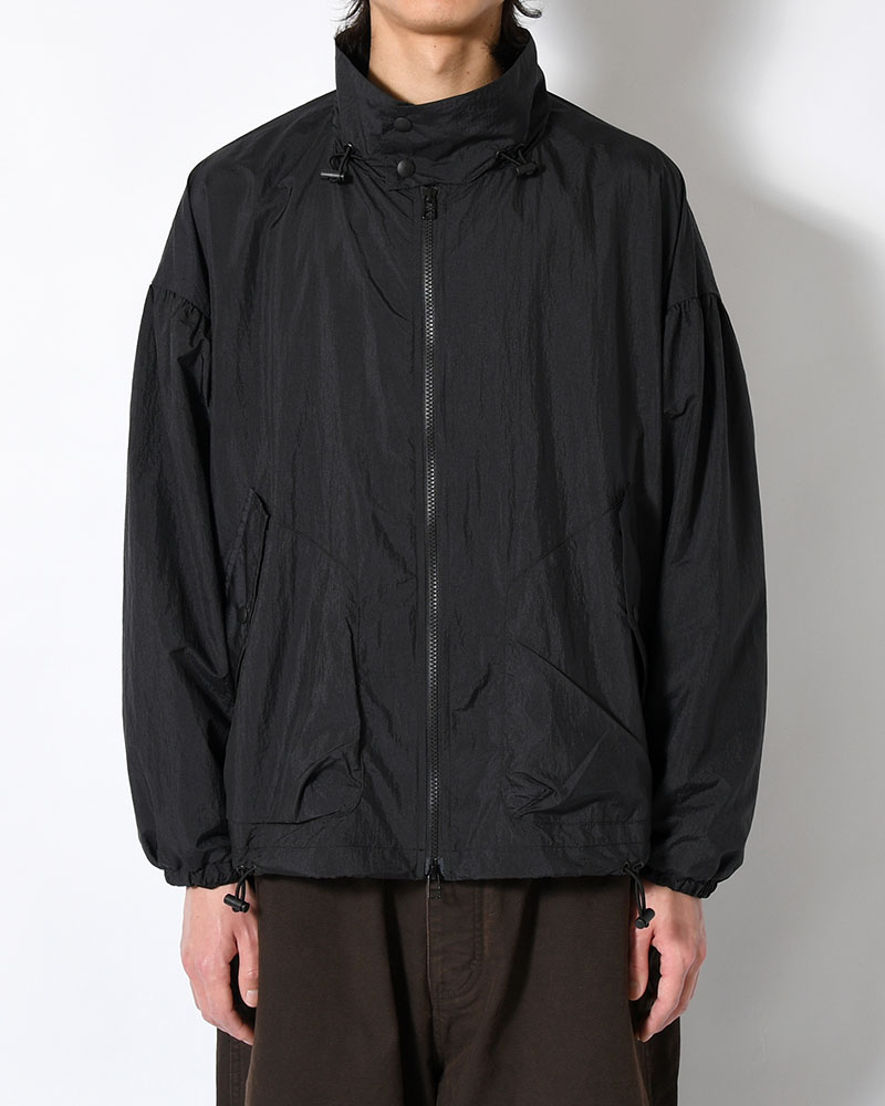 FRAMER NYLON JACKET -BLACK-