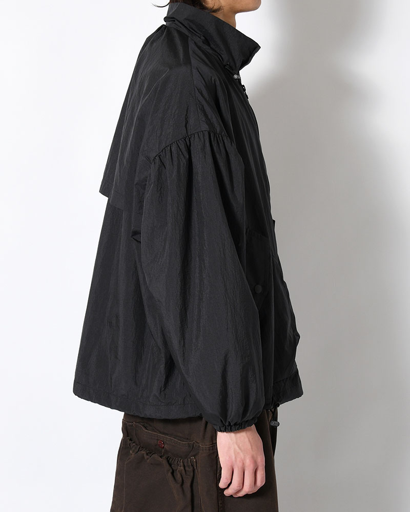 FRAMER NYLON JACKET -BLACK-