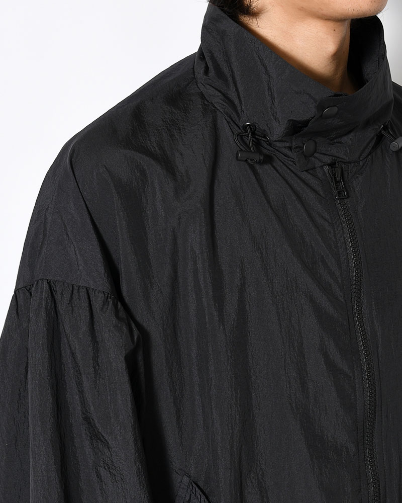 FRAMER NYLON JACKET -BLACK-
