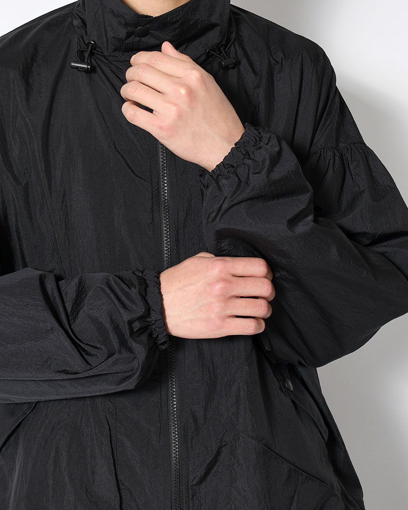 FRAMER NYLON JACKET -BLACK-