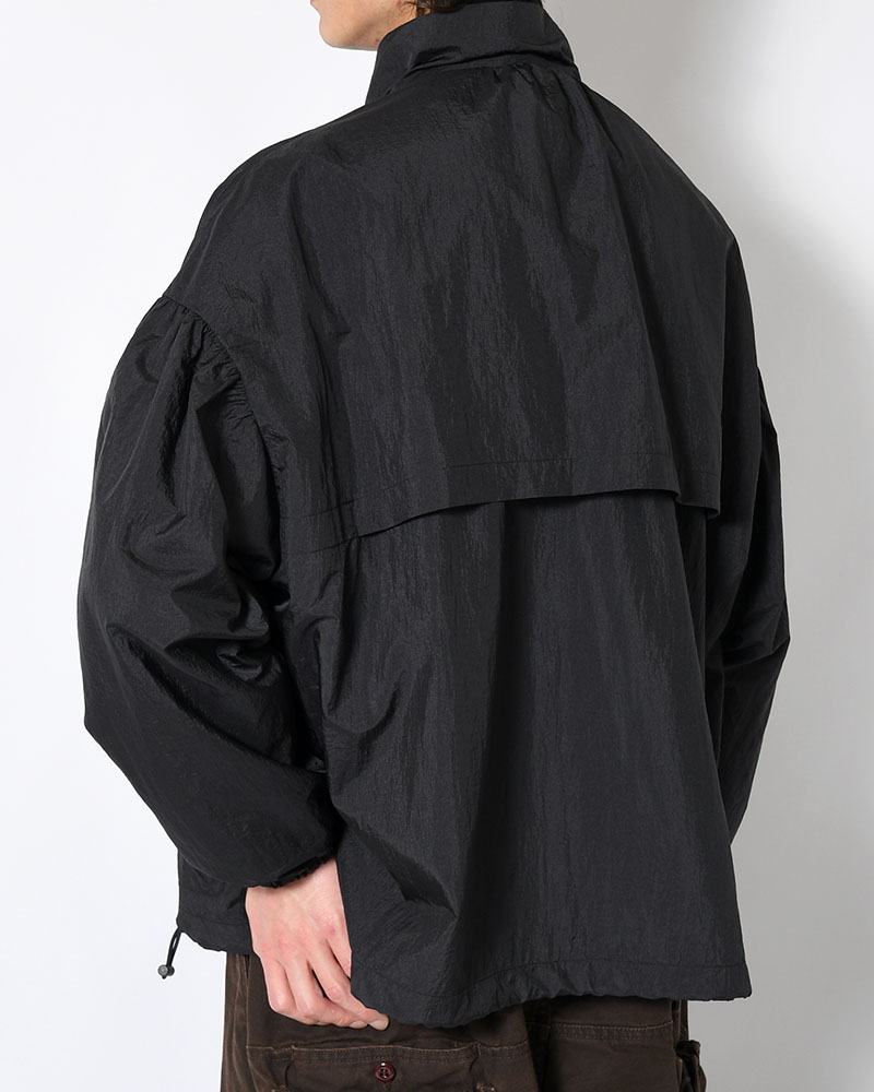 FRAMER NYLON JACKET -BLACK-