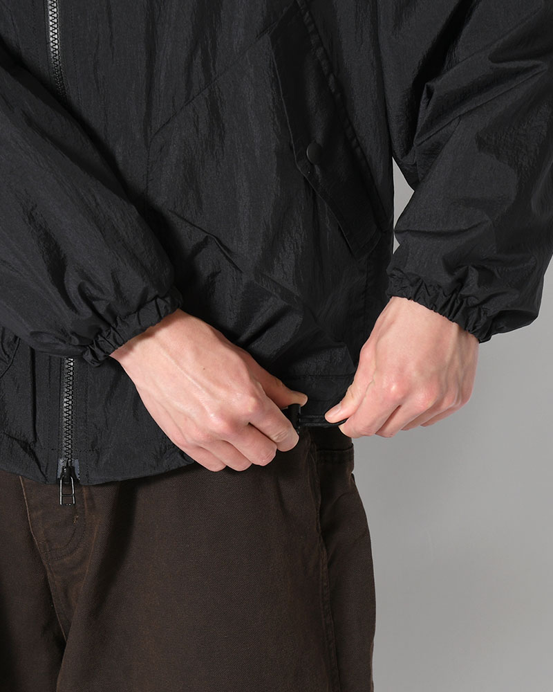 FRAMER NYLON JACKET -BLACK-