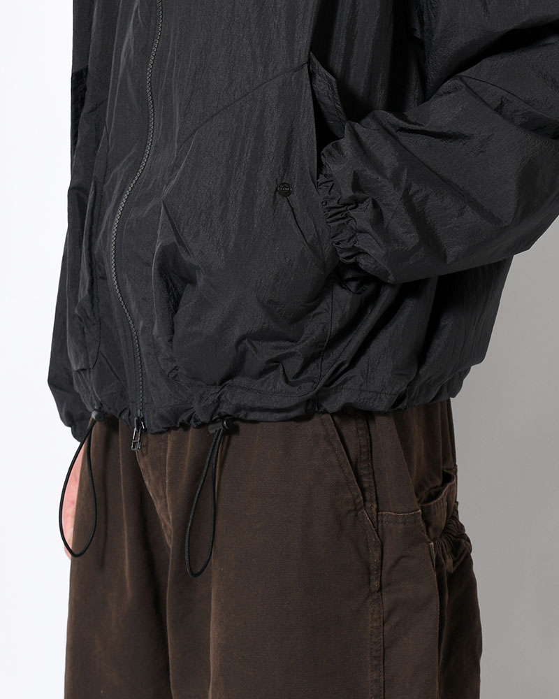 FRAMER NYLON JACKET -BLACK-