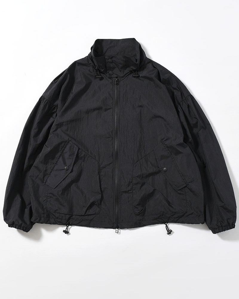 FRAMER NYLON JACKET -BLACK-
