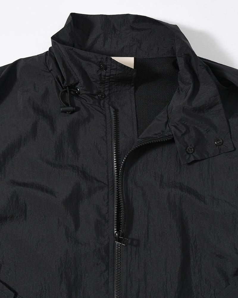 FRAMER NYLON JACKET -BLACK-