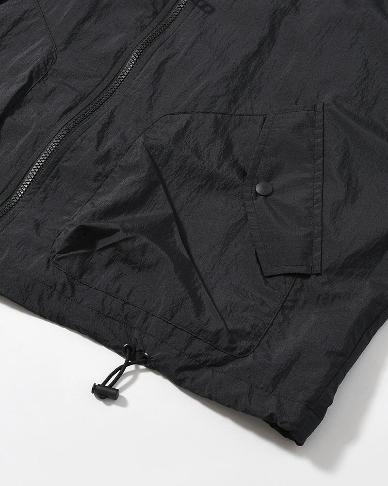 FRAMER NYLON JACKET -BLACK-