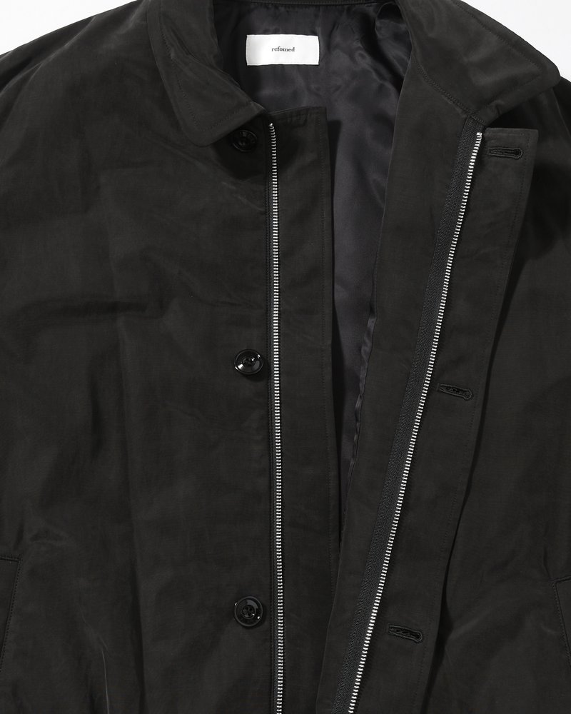 HEARTH WORK JACKET -BLACK-