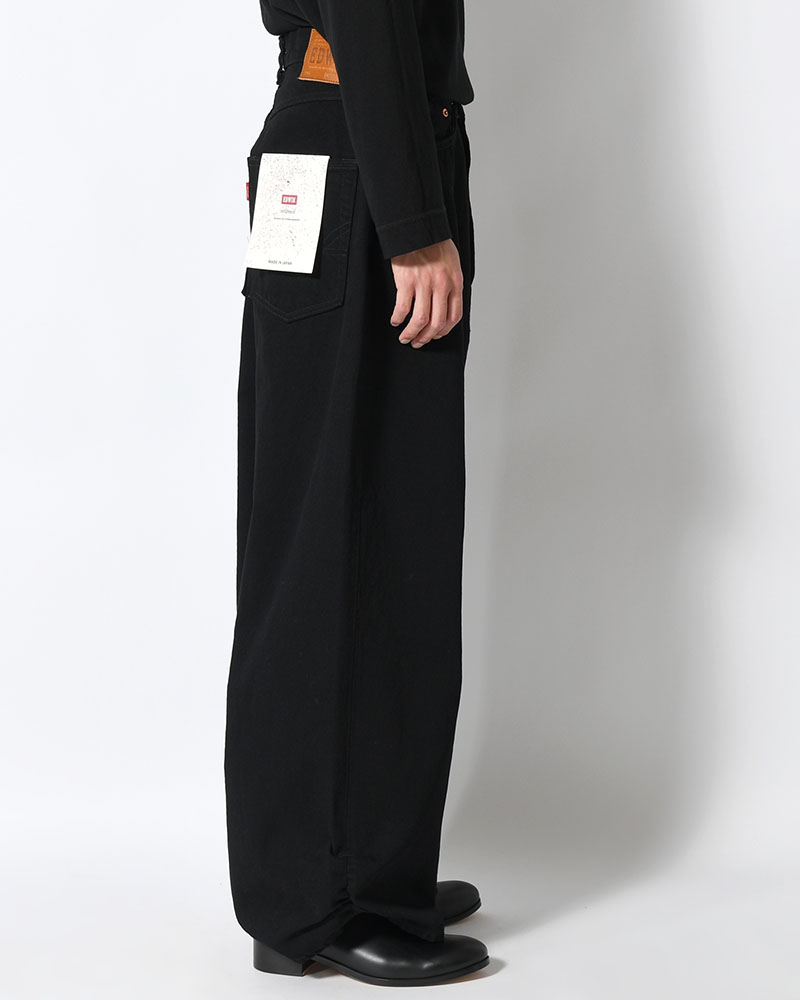 FRESH MAN DENIM WIDE PANTS by EDWIN "OW" -BLACK-