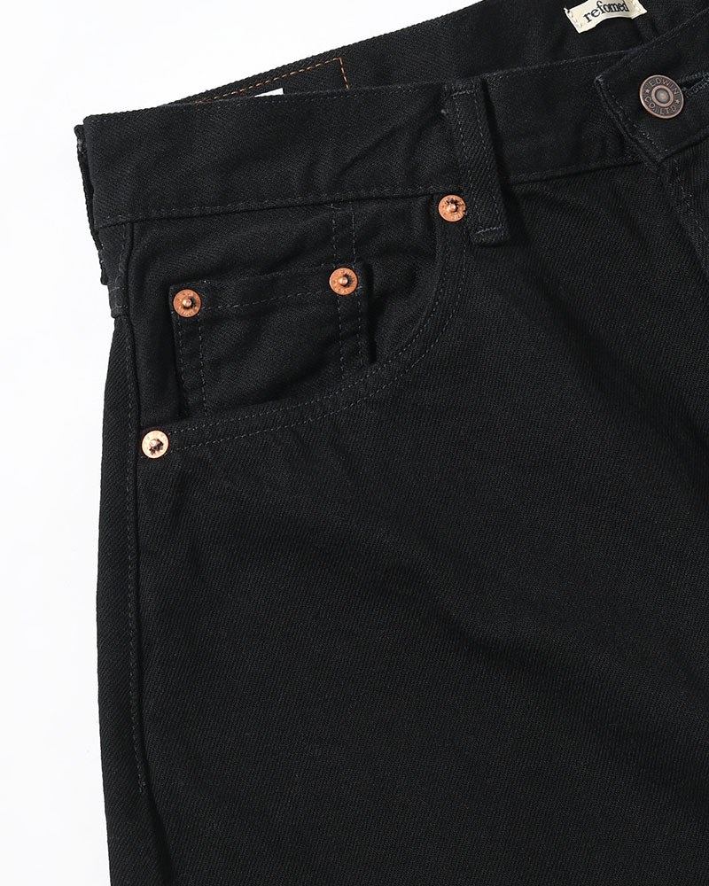 FRESH MAN DENIM WIDE PANTS by EDWIN "OW" -BLACK-