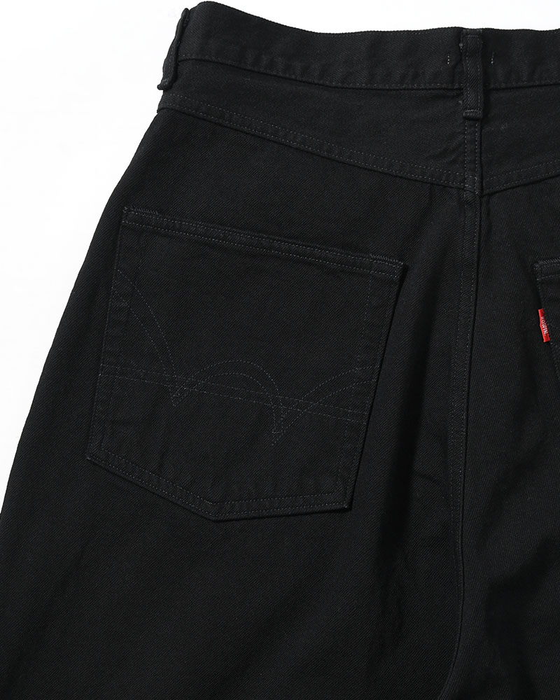 FRESH MAN DENIM WIDE PANTS by EDWIN "OW" -BLACK-