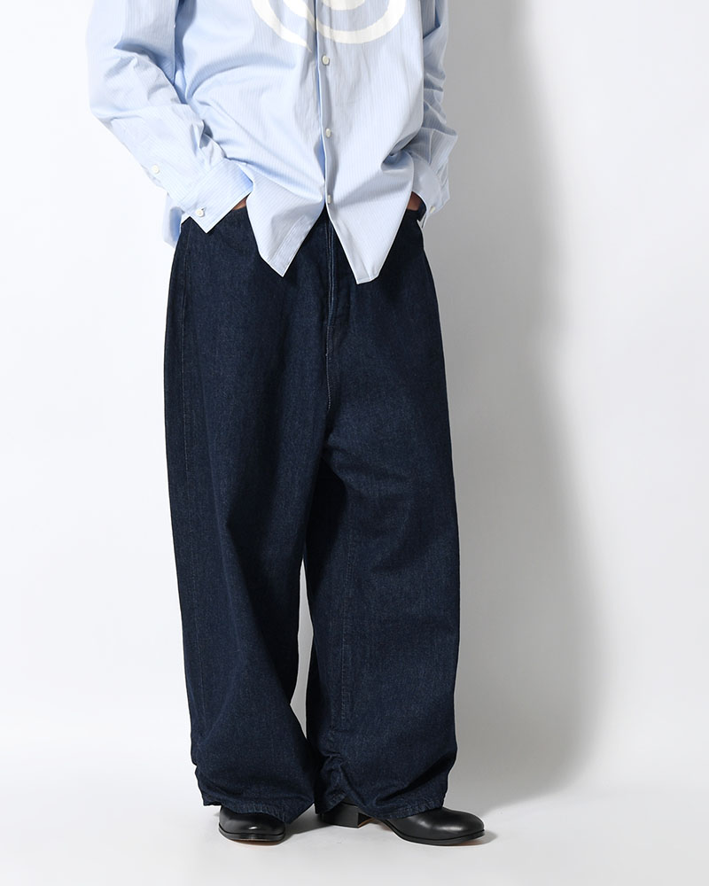 FRESH MAN DENIM WIDE PANTS by EDWIN "OW" -INDIGO-