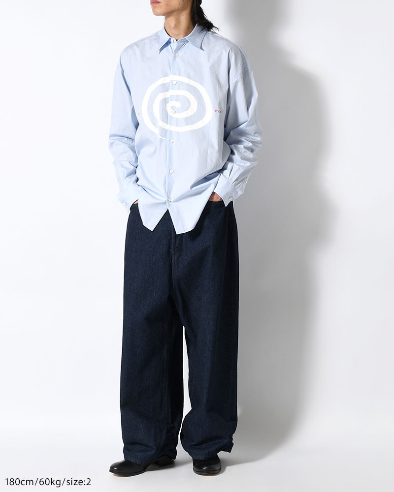 FRESH MAN DENIM WIDE PANTS by EDWIN "OW" -INDIGO-