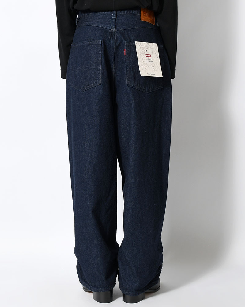 FRESH MAN DENIM WIDE PANTS by EDWIN "OW" -INDIGO-