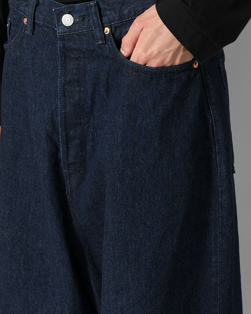 FRESH MAN DENIM WIDE PANTS by EDWIN "OW" -INDIGO-