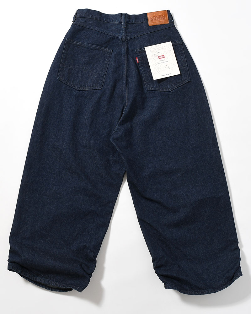 FRESH MAN DENIM WIDE PANTS by EDWIN "OW" -INDIGO-