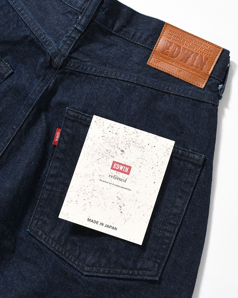 FRESH MAN DENIM WIDE PANTS by EDWIN "OW" -INDIGO-