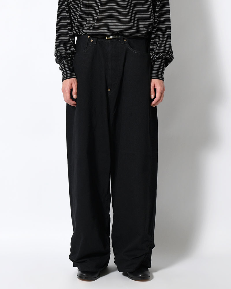 "GuruGuru" FRESH MAN DENIM PANTS -BLACK-