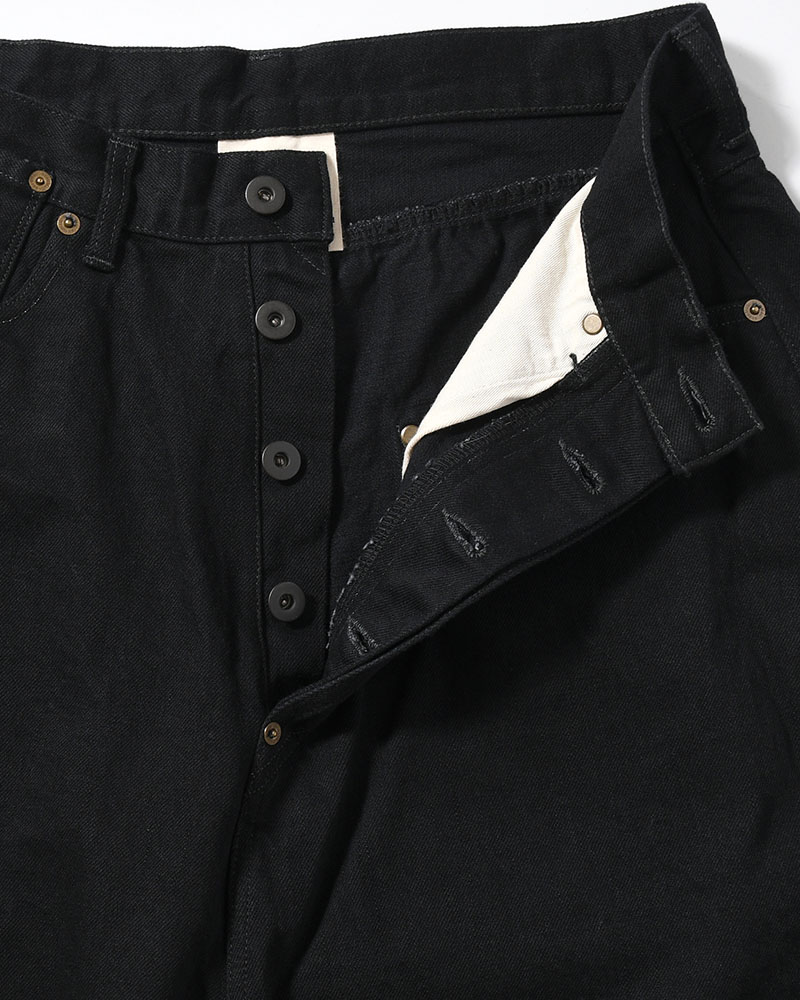 "GuruGuru" FRESH MAN DENIM PANTS -BLACK-
